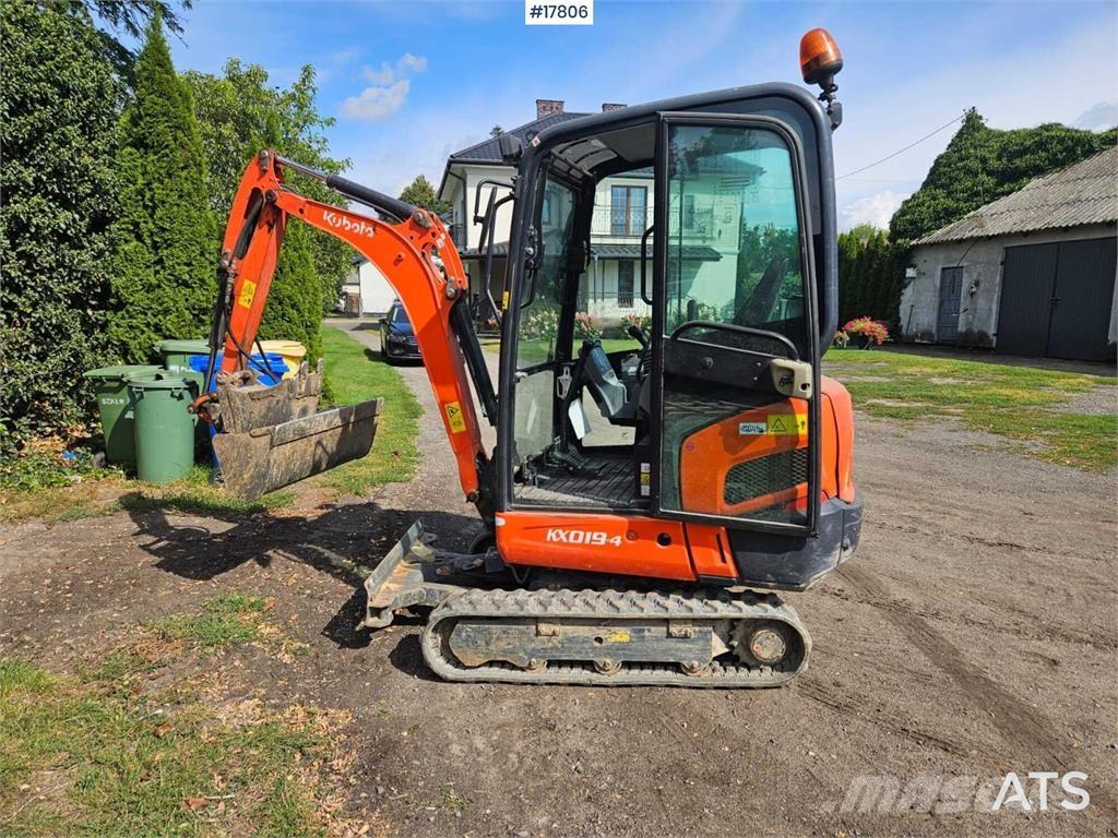 Kubota KX019-4 Minigraafmachines < 7t