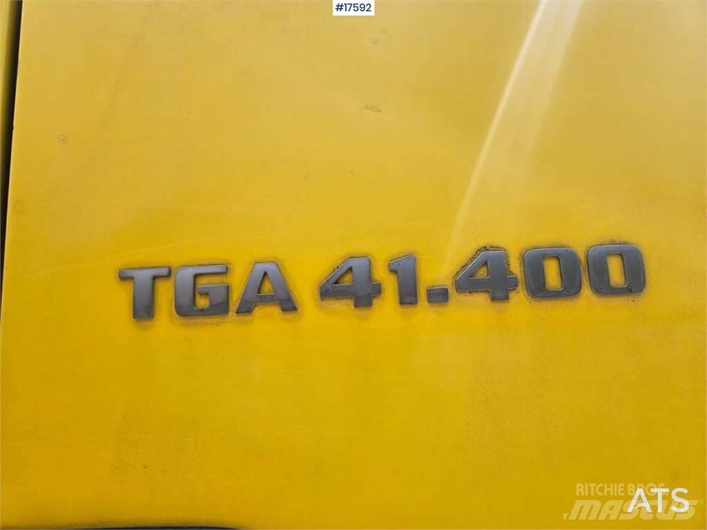 MAN TGA 41.400 Betonmixers en pompen