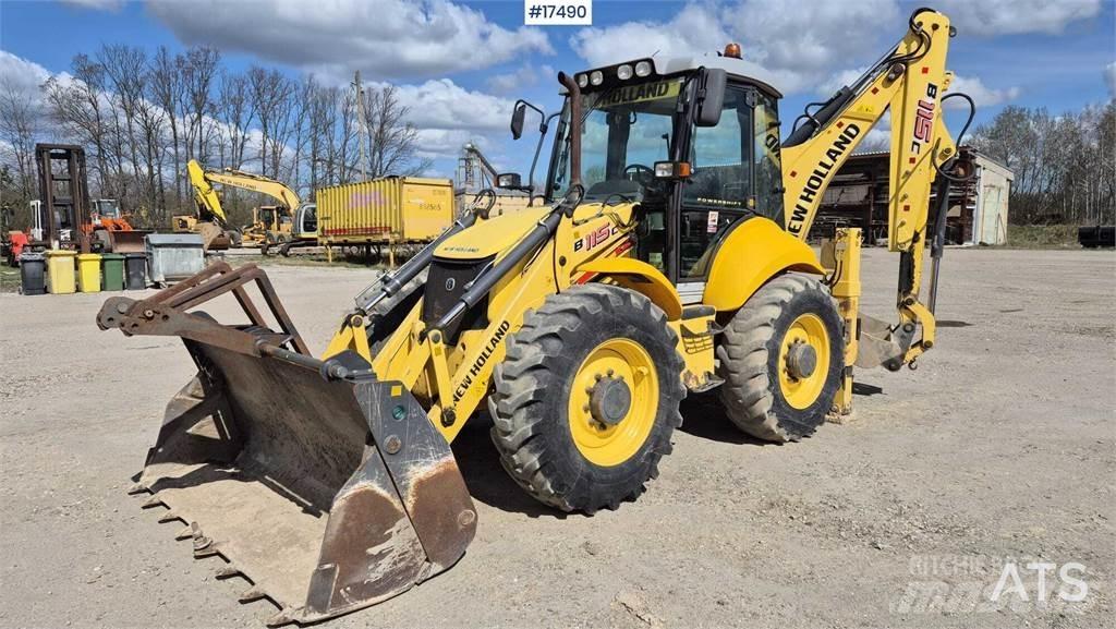 New Holland B 115C Graaf-laadcombinaties