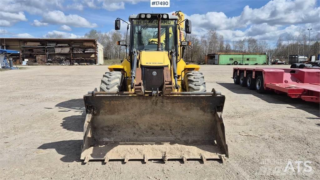 New Holland B 115C Graaf-laadcombinaties