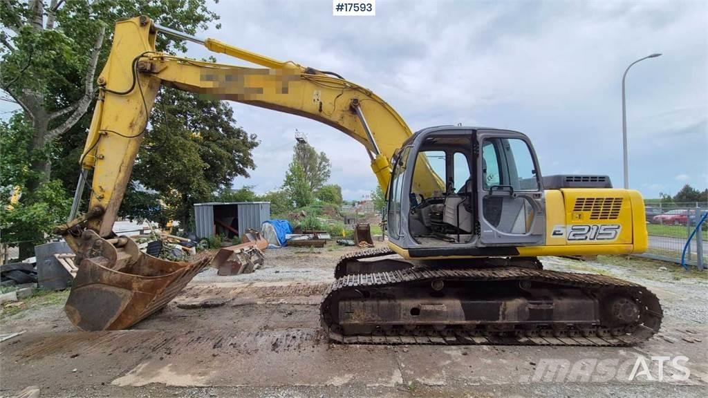 New Holland E215 Rupsgraafmachines