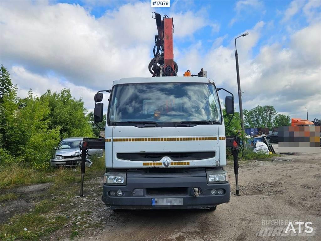 Renault Premium 340 Vrachtwagen met containersysteem