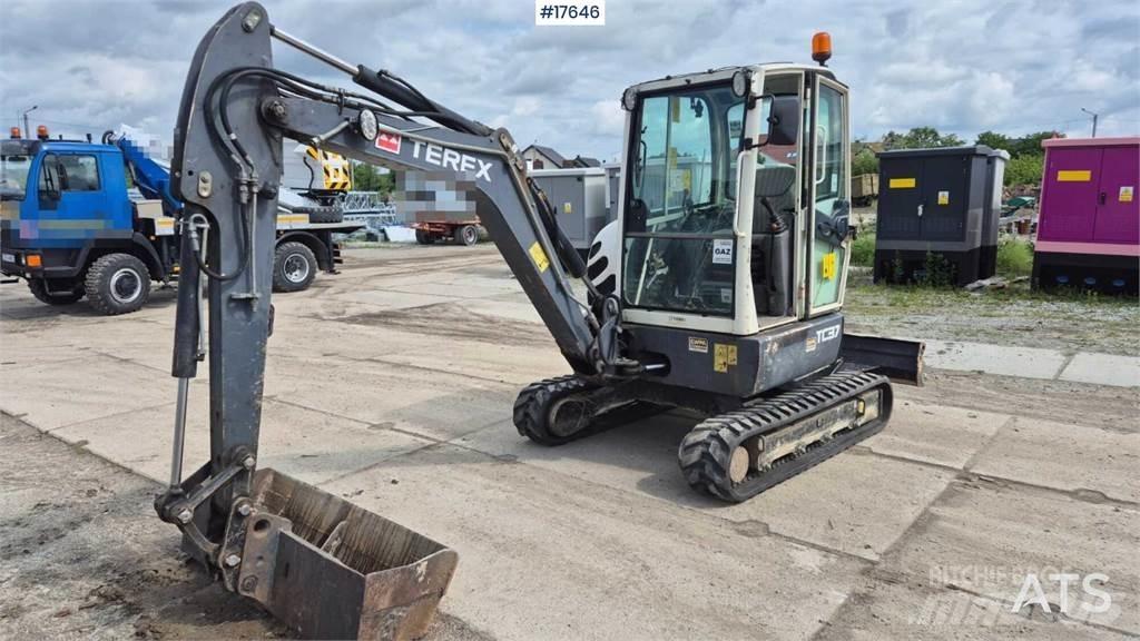 Terex TC 37 Minigraafmachines < 7t