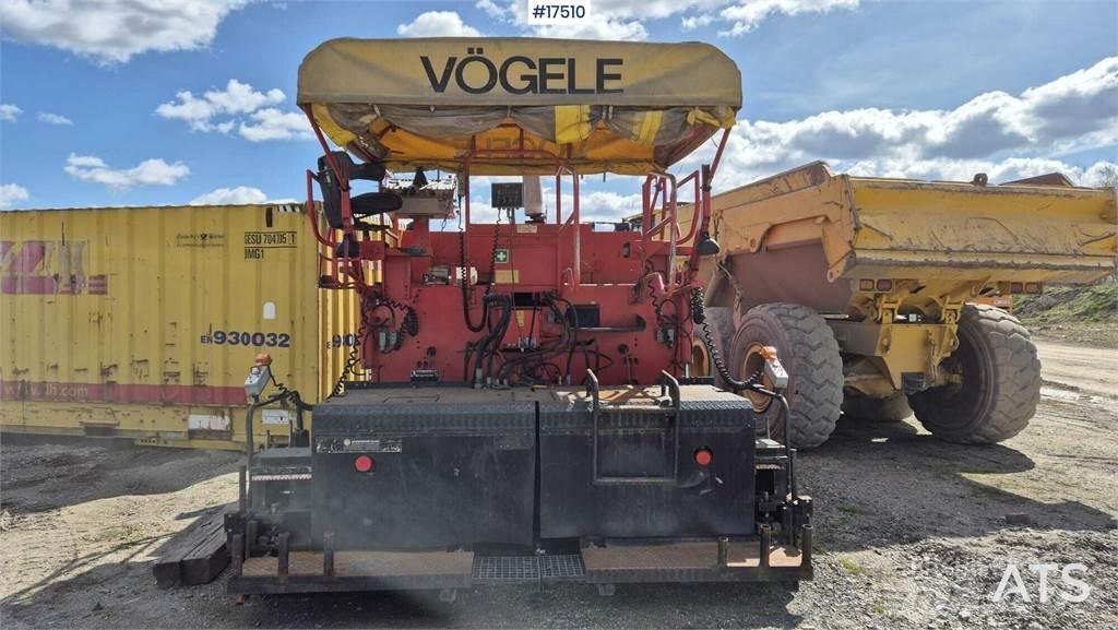 Vögele SUPER 1600 Asfaltafwerkmachines