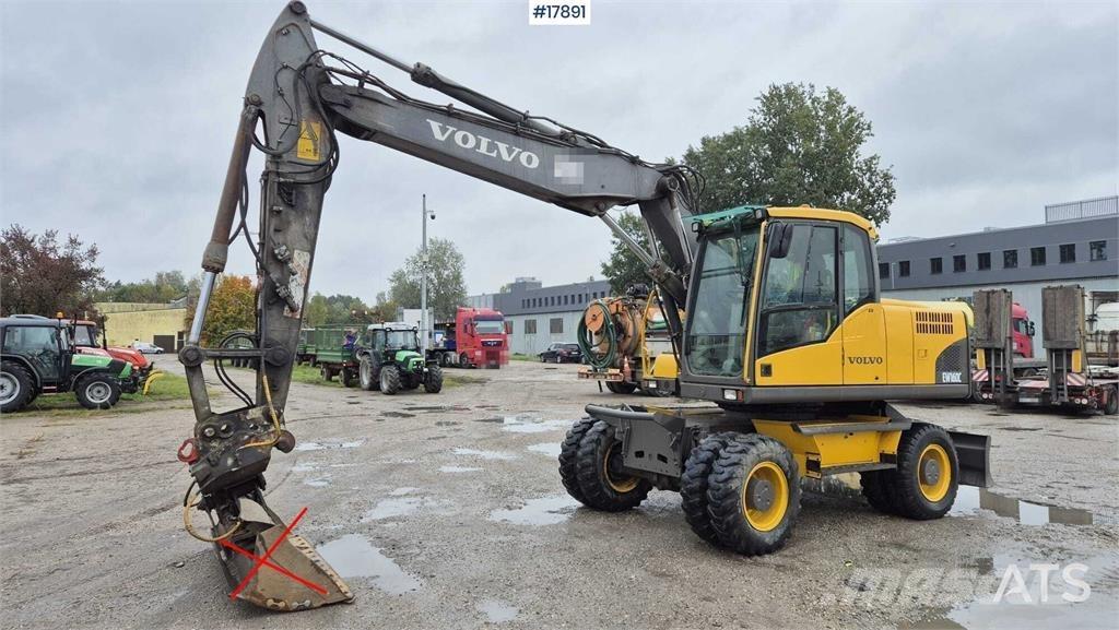 Volvo EW 160C Wielgraafmachines