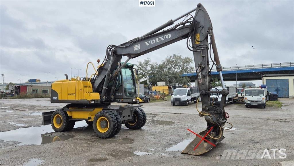 Volvo EW 160C Wielgraafmachines