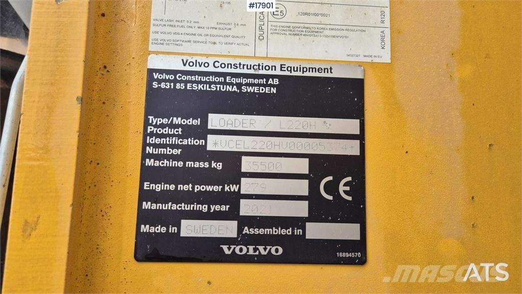 Volvo L220H Wielladers