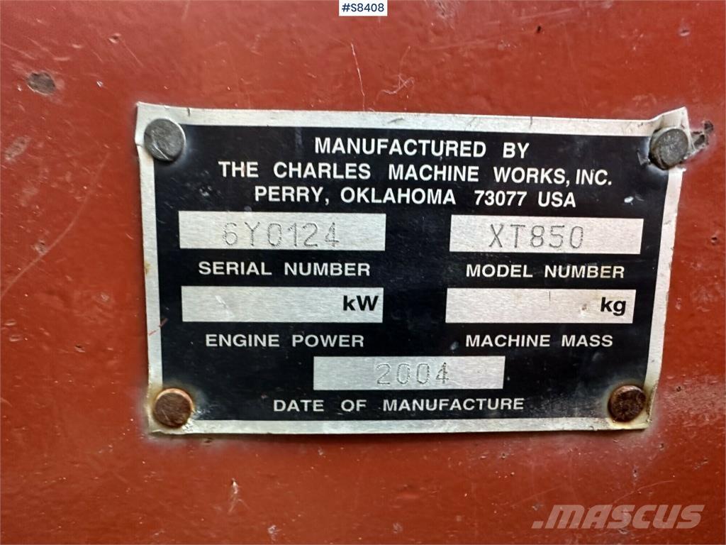 Ditch Witch XT850 Schrankladers