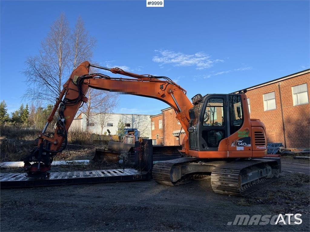 Doosan DX140LCR-3 Rupsgraafmachines
