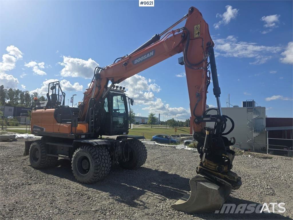 Doosan DX160W-5 Wielgraafmachines