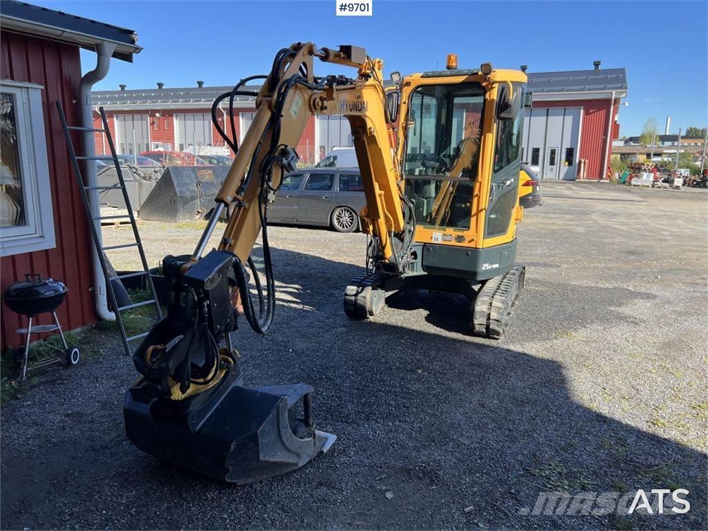 Hyundai Robex 25Z-9AK Minigraafmachines < 7t
