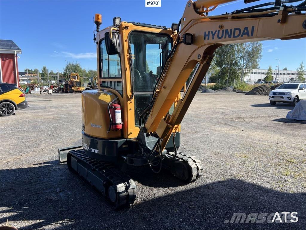 Hyundai Robex 25Z-9AK Minigraafmachines < 7t