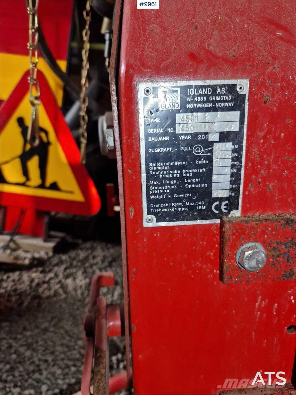 Igland luning winch Bouw - Overige