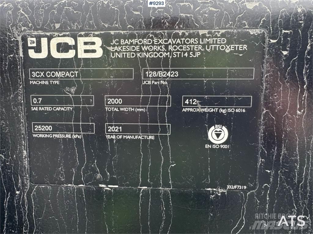 JCB 3CX 10L5WH Graaf-laadcombinaties
