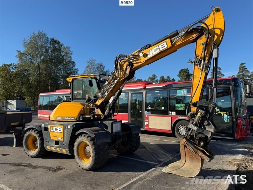 JCB Hydradig 110W Wielgraafmachines