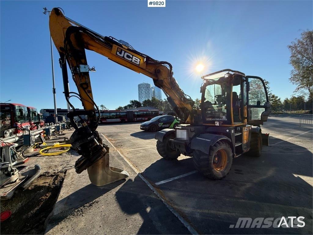 JCB Hydradig 110W Wielgraafmachines