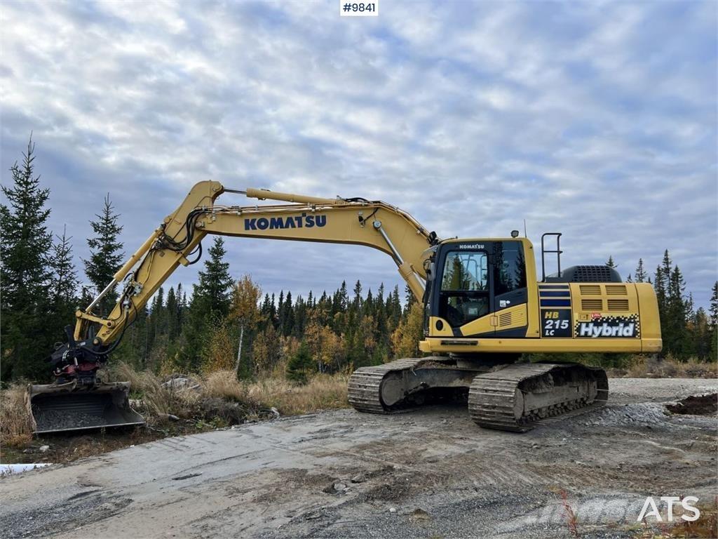 Komatsu HB 215 LC-2 Rupsgraafmachines
