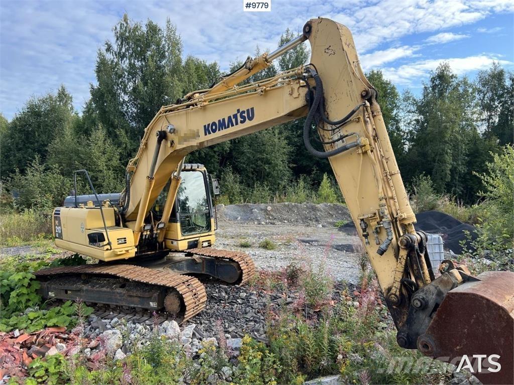 Komatsu PC210LC-8 Rupsgraafmachines