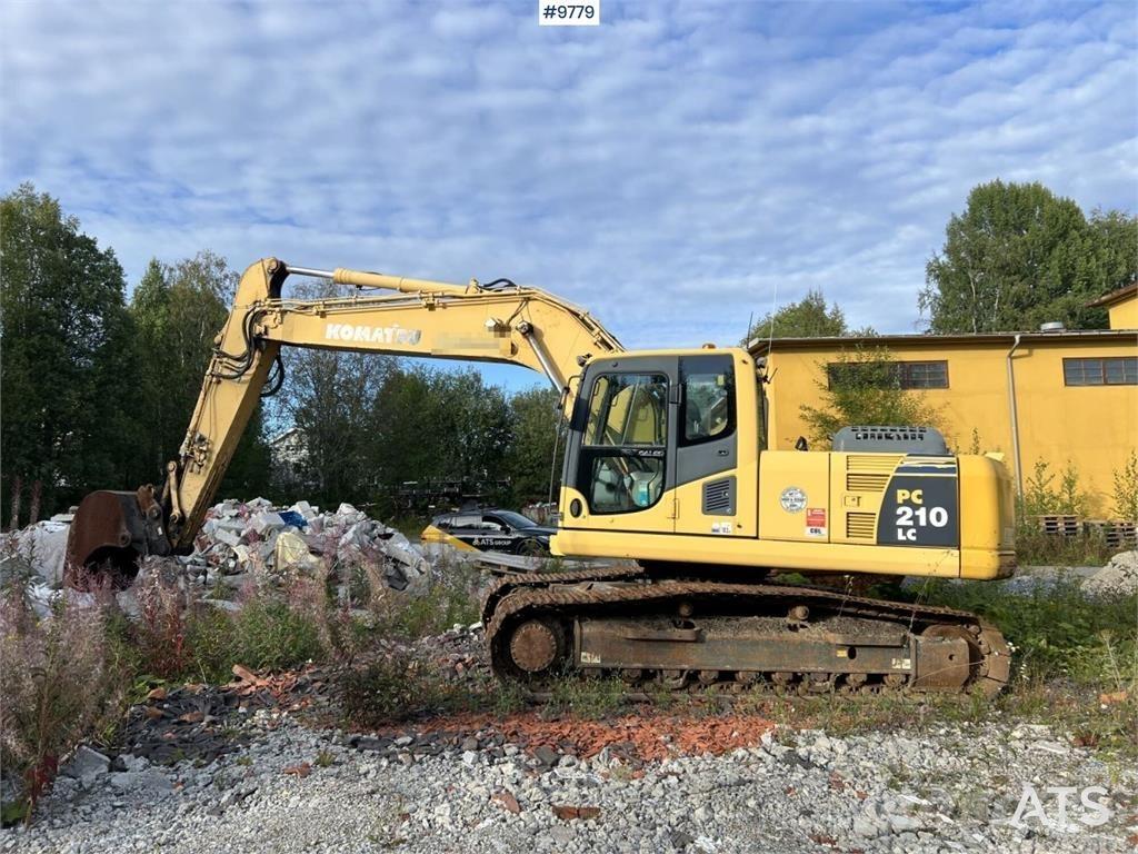 Komatsu PC210LC-8 Rupsgraafmachines