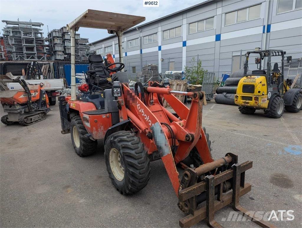 Kubota backhoe loader Graaf-laadcombinaties