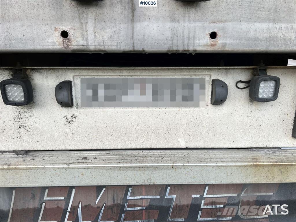 Limetec VPU 438 Gesloten opbouw trailers