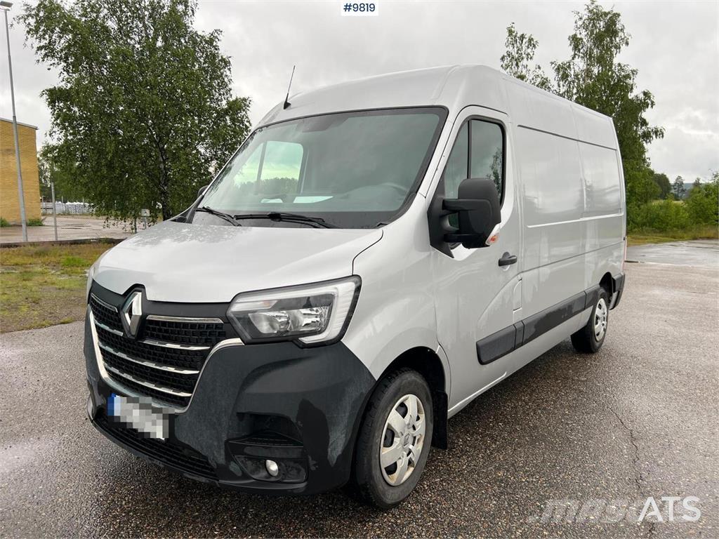 Renault Master Bakwagens met gesloten opbouw