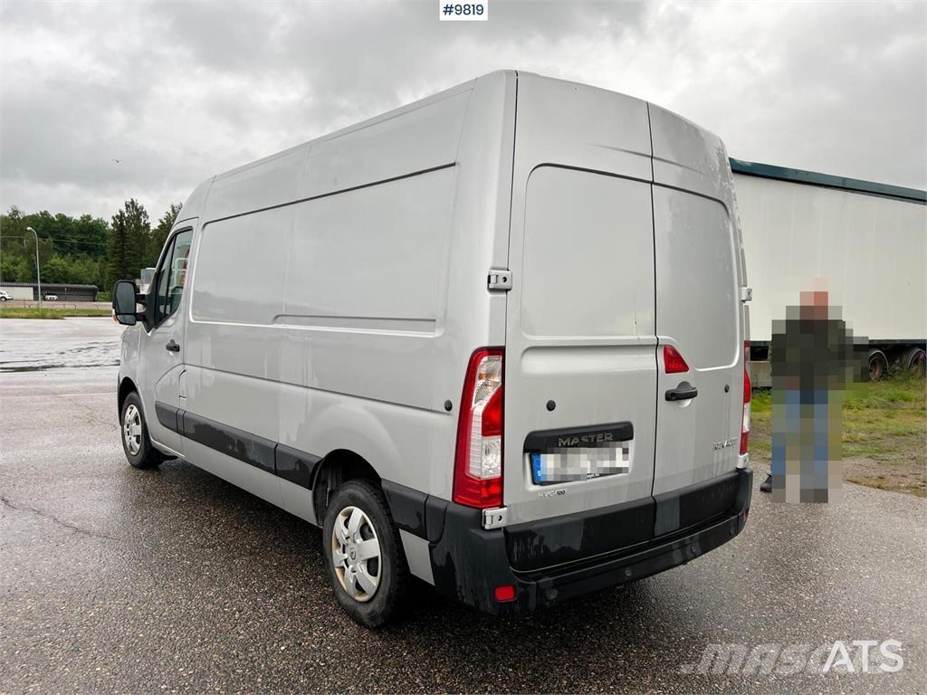 Renault Master Bakwagens met gesloten opbouw