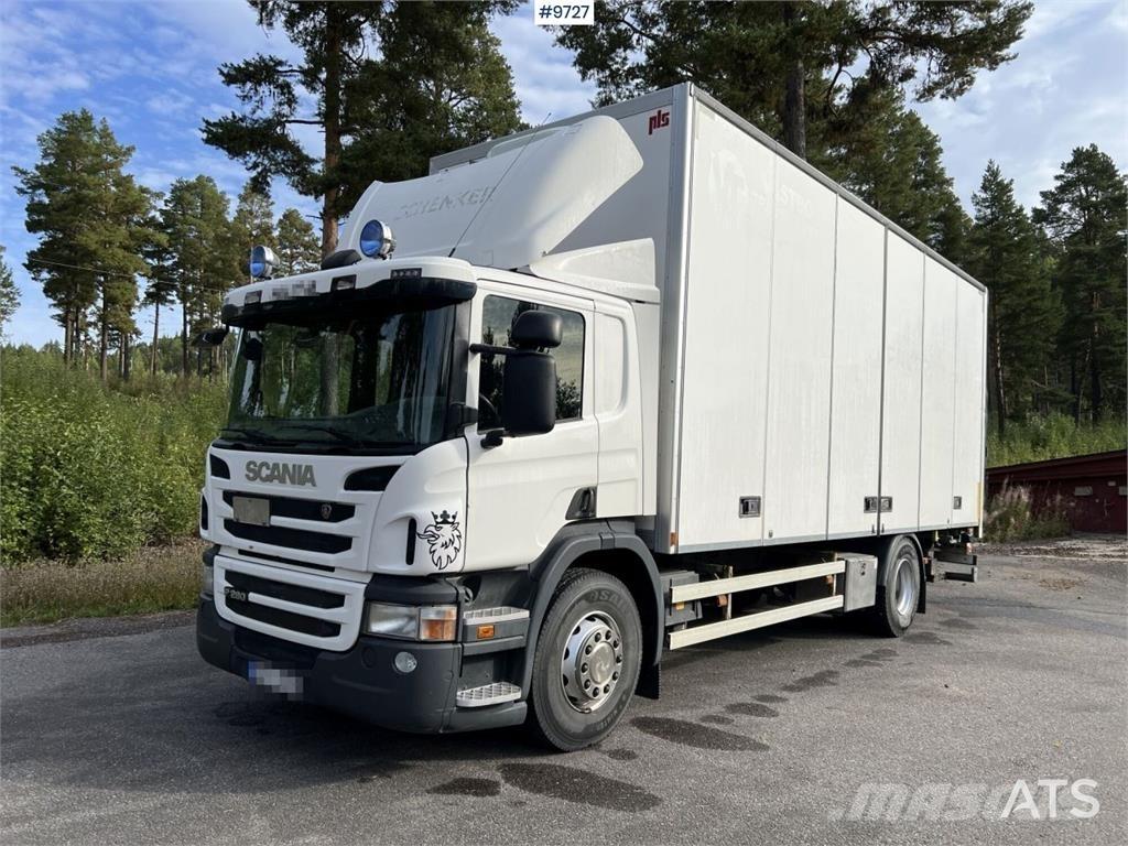 Scania P280 Bakwagens met gesloten opbouw