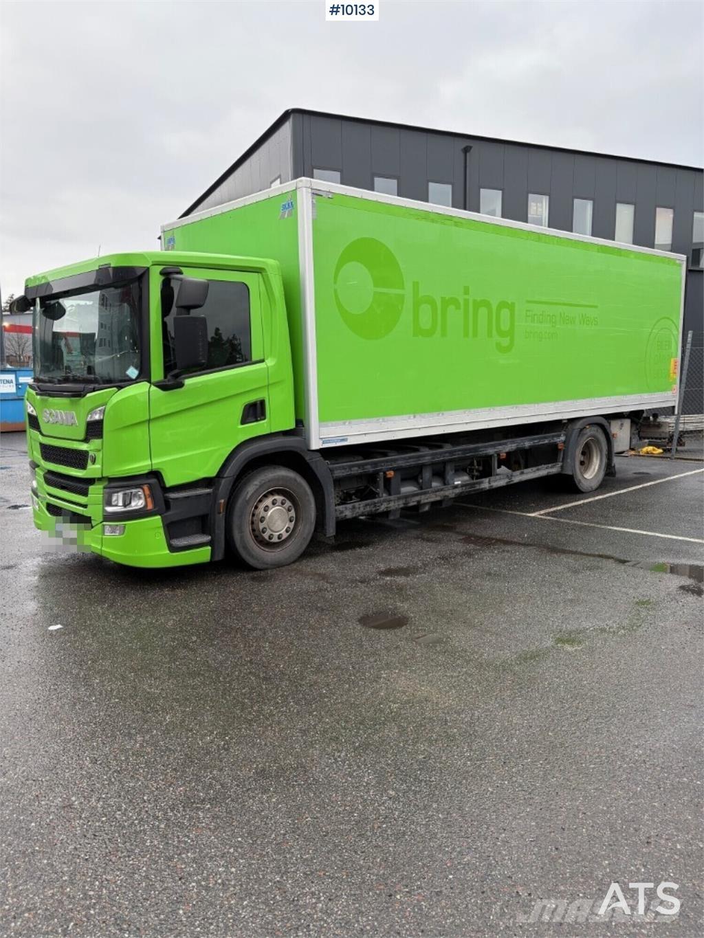 Scania P280B4X2NB Bakwagens met gesloten opbouw