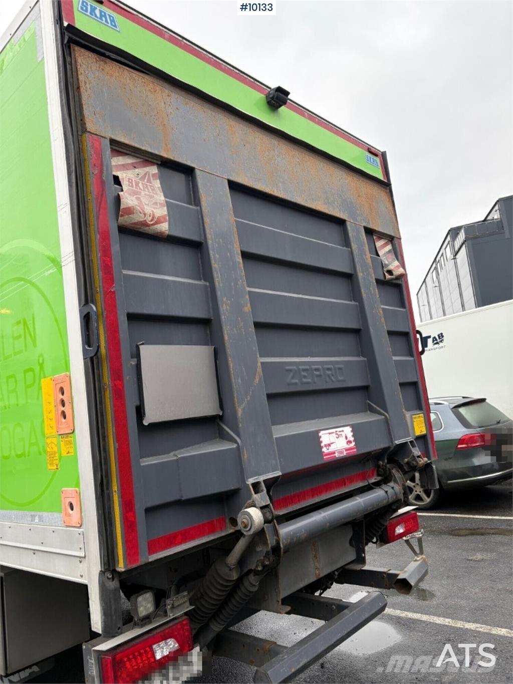 Scania P280B4X2NB Bakwagens met gesloten opbouw