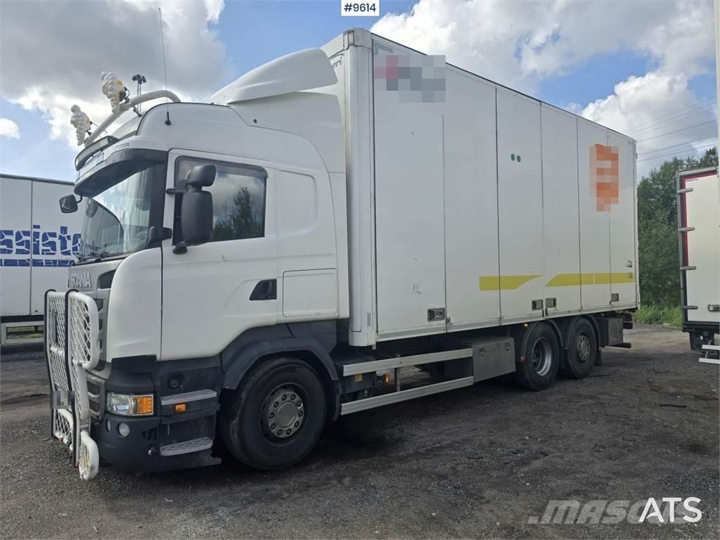 Scania R490 Bakwagens met gesloten opbouw