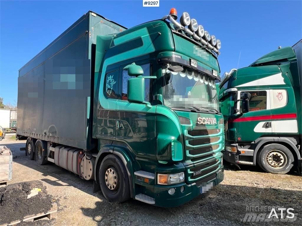 Scania R500LB6X2*4HNB Bakwagens met gesloten opbouw