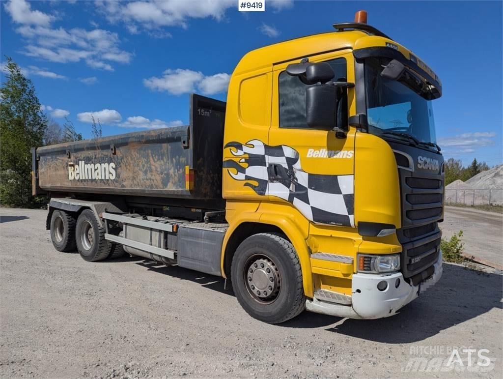 Scania R520 Vrachtwagen met containersysteem