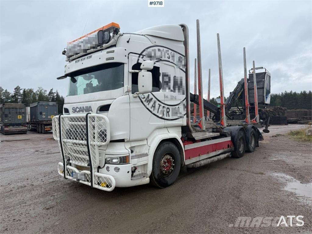 Scania R520 Hout-Bakwagens