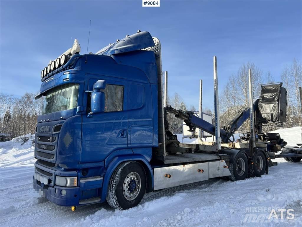 Scania R580 6X4 Hout-Bakwagens