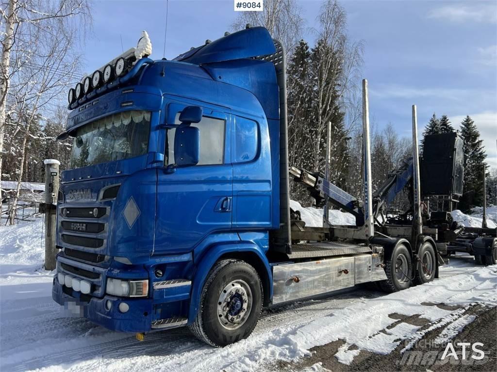 Scania R580 6X4 Hout-Bakwagens