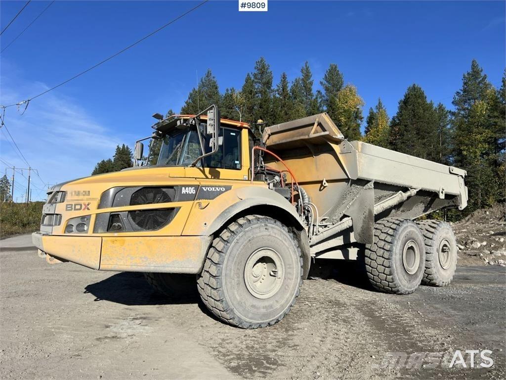 Volvo A40G dump truck Knik dumptrucks