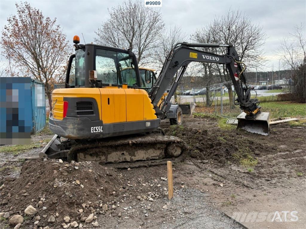 Volvo EC55C Minigraafmachines < 7t