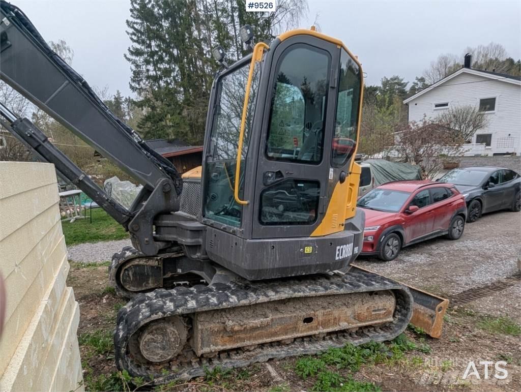 Volvo ECR88D PRO Midigraafmachines 7t - 12t