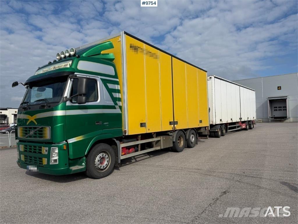 Volvo FH480 6*2 Bakwagens met gesloten opbouw