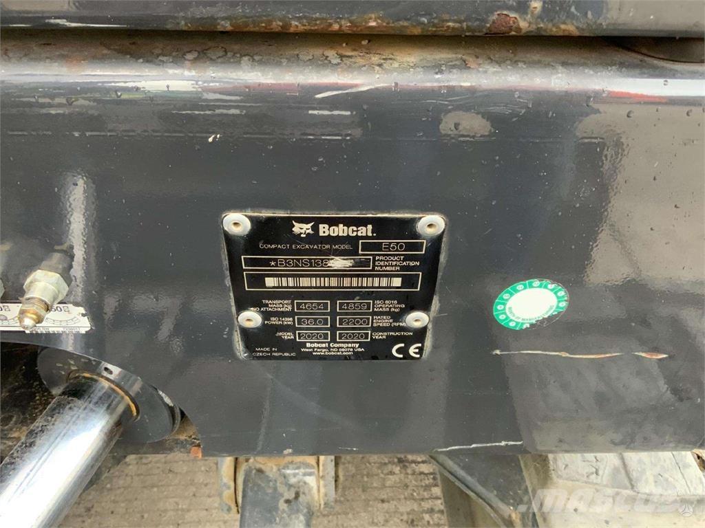 Bobcat E50 Rupsgraafmachines