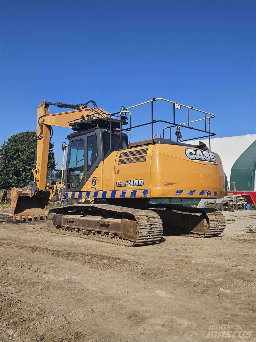 CASE LC210-D Rupsgraafmachines