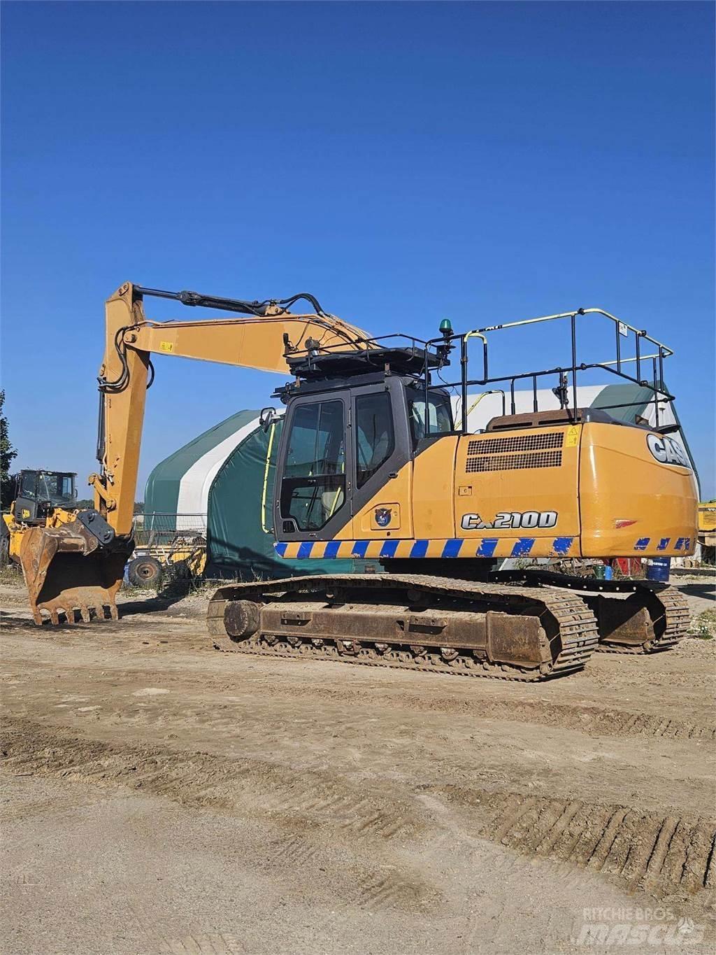 CASE LC210-D Rupsgraafmachines