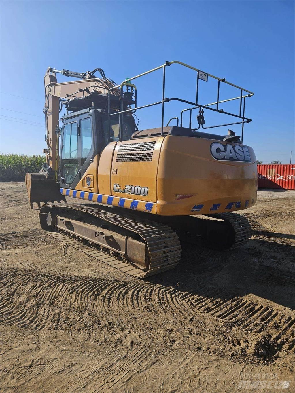 CASE LC210-D Rupsgraafmachines