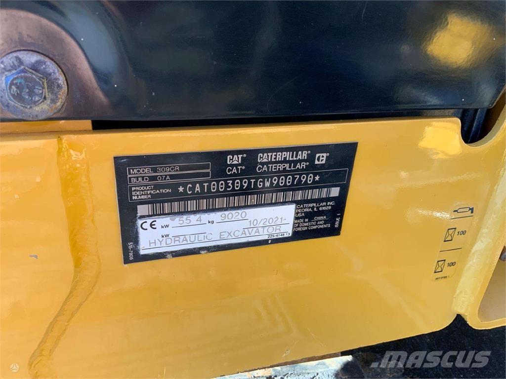 CAT 309CR Rupsgraafmachines