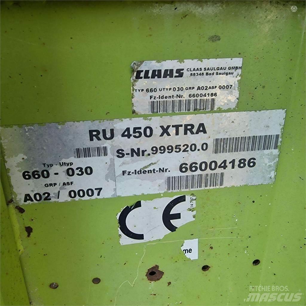 CLAAS RU 450Xtra Landbouw - overige