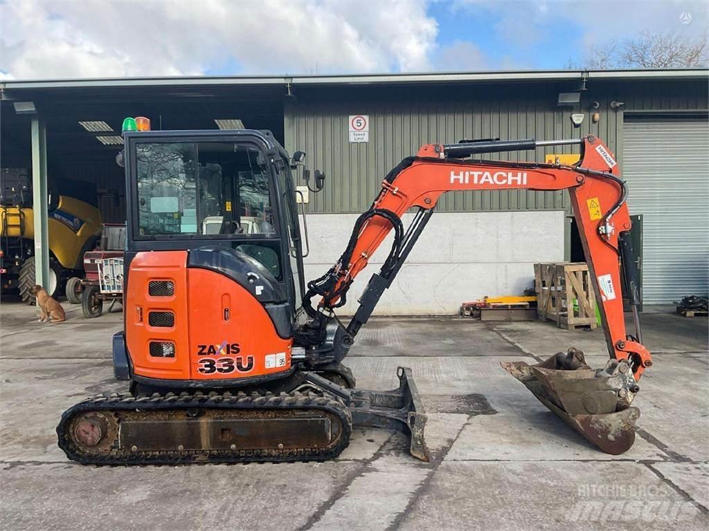 Hitachi Zaxis 33U Rupsgraafmachines