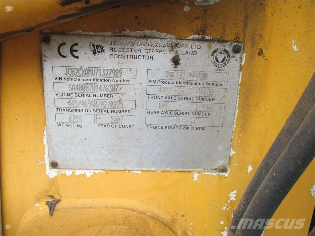 JCB 2CX Wielladers