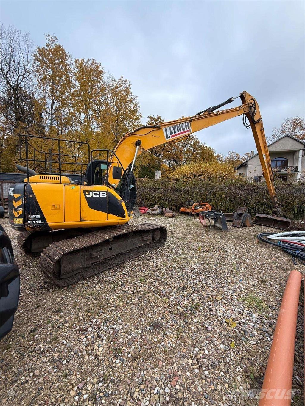 JCB JS145LR Rupsgraafmachines