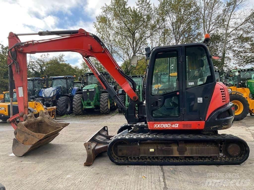 Kubota KX080-4 Rupsgraafmachines